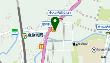 【KZ019】京急富岡駅第二自転車駐車場 (ドコモ・バイクシェア)の地図画像