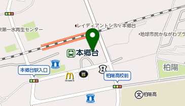 【SK015】本郷台駅自転車駐車場(2階) (ドコモ・バイクシェア)の地図画像