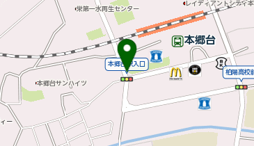 【SK016】本郷台住宅 (ドコモ・バイクシェア)の地図画像