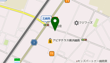 【KH043】アピタテラス横浜綱島店前 (ドコモ・バイクシェア)の地図画像