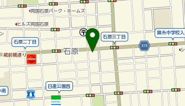 G4-31.石原3丁目 (ドコモ・バイクシェア)の地図画像