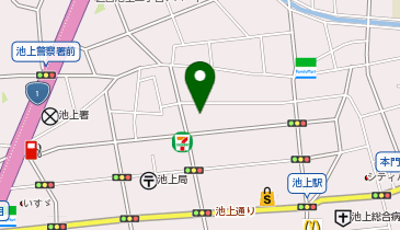K1-220.ジーベック池上3 (ドコモ・バイクシェア)の地図画像