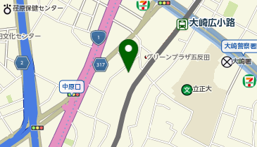 I1-152.モントーレ五反田 (ドコモ・バイクシェア)の地図画像