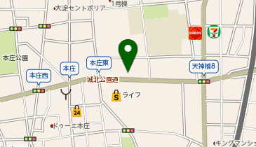 A-95.大阪北関電ビル (ドコモ・バイクシェア)の地図画像