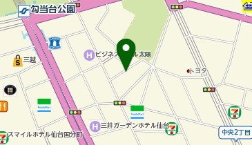 177.ハーネル仙台 (ドコモ・バイクシェア)の地図画像
