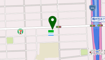 741.ファミリーマート天白植田東店 (カリテコバイク)の地図画像