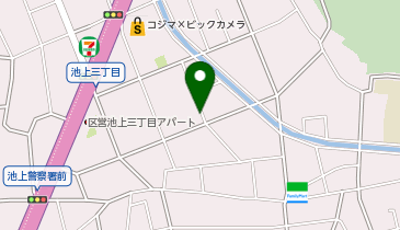 K1-230.メイクスデザイン池上アジールコート A (ドコモ・バイクシェア)の地図画像