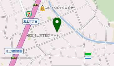 K1-231.メイクスデザイン池上アジールコート B (ドコモ・バイクシェア)の地図画像