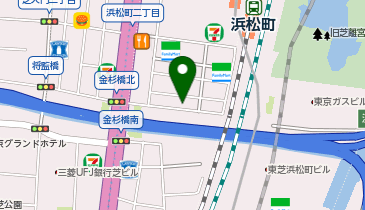 C1-93.プレールドゥーク浜松町 A (ドコモ・バイクシェア)の地図画像