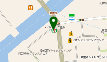 H1-277.ル・リオン豊洲ウォーターフロント C (ドコモ・バイクシェア)の地図画像