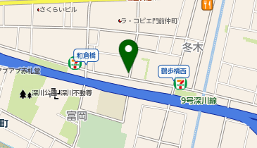 H1-278.AXAS門前仲町レジデンス (ドコモ・バイクシェア)の地図画像