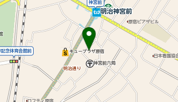 M3-30.COINPARK 神宮前6丁目第3駐車場 (ドコモ・バイクシェア)の地図画像