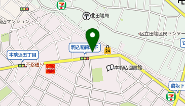 E4-19.AXAS文京本駒込 (ドコモ・バイクシェア)の地図画像