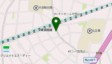 K1-225.AXAS西馬込AsylCourt1 (ドコモ・バイクシェア)の地図画像