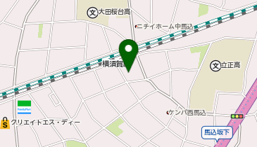 K1-226.AXAS西馬込AsylCourt2 (ドコモ・バイクシェア)の地図画像