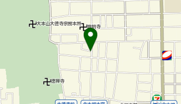 KT537-門前湯 (bikeshareポート)の地図画像