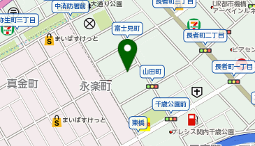 198.フロール山田町第3 (ドコモ・バイクシェア)の地図画像