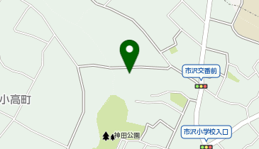 【A-054】市沢地区センター (ドコモ・バイクシェア)の地図画像
