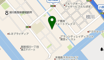 H1-282.コンフォリア・リヴ豊洲キャナル (ドコモ・バイクシェア)の地図画像