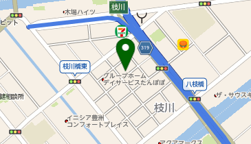H1-281.枝川第1駐車場 (ドコモ・バイクシェア)の地図画像