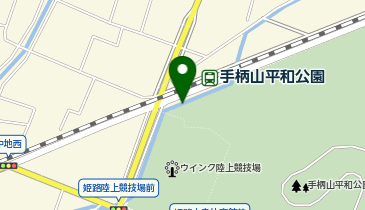 59.手柄山平和公園駅南 (bikeshareポート)の地図画像