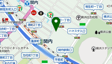 203.BASEGATE 横浜関内 (ドコモ・バイクシェア)の地図画像
