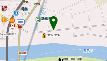 【KH044】綱島東一丁目 (ドコモ・バイクシェア)の地図画像