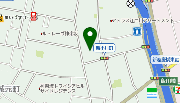 D2-21.ザ・ポータル飯田橋 (ドコモ・バイクシェア)の地図画像