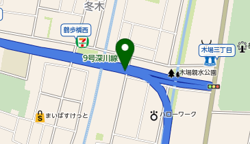 H1-284.木場(3)駐車場-(2) (ドコモ・バイクシェア)の地図画像
