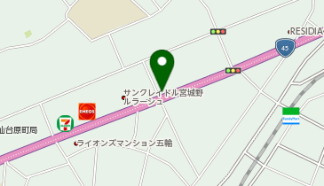 187.レガリスト宮城野原 (ドコモ・バイクシェア)の地図画像