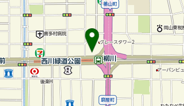 M007.柳川交差点 (bikeshareポート)の地図画像
