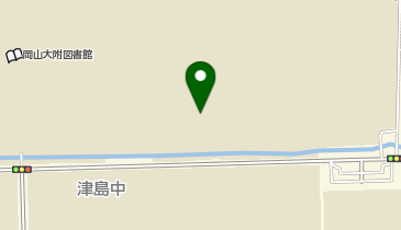 M033.岡山大学東門 (bikeshareポート)の地図画像