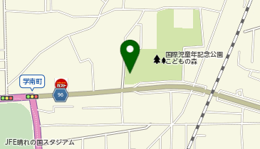 M039.こどもの森 (bikeshareポート)の地図画像