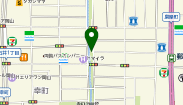 M040.西川緑道公園(平和町) (bikeshareポート)の地図画像