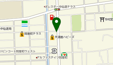 M061.天満屋ハピーズ卸センター店 (bikeshareポート)の地図画像