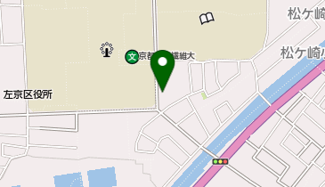 KT544-U.C.D-松ヶ崎 (bikeshareポート)の地図画像
