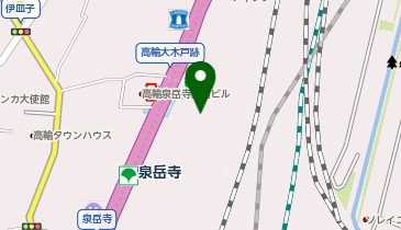 C1-97.MoN Takanawa (ドコモ・バイクシェア)の地図画像