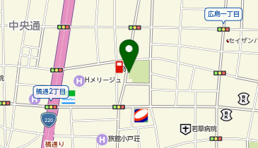 別府街区公園ポート (bikeshareポート)の地図画像