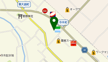 ファミリーマート岸和田今木町店 (bikeshareポート)の地図画像