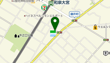 ファミリーマート岸和田藤井店 (bikeshareポート)の地図画像