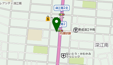 H-28.ローソン内環深江南一丁目店 (ドコモ・バイクシェア)の地図画像
