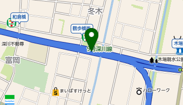 H1-286.富岡駐車場 (ドコモ・バイクシェア)の地図画像