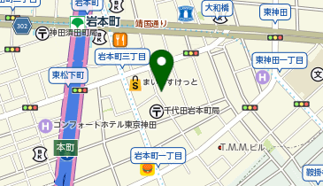 A3-55.シティインデックス千代田岩本町 (ドコモ・バイクシェア)の地図画像
