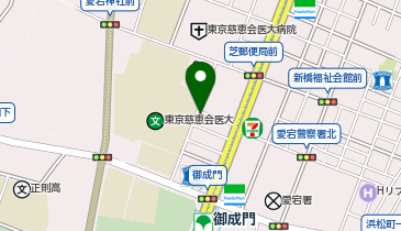 C1-98.御成門郵船ビルディング (ドコモ・バイクシェア)の地図画像