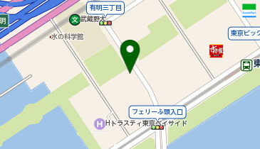 H1-287.東京ドリームパーク (ドコモ・バイクシェア)の地図画像