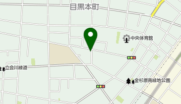 J1-73.ガリシアレジデンス目黒本町 (ドコモ・バイクシェア)の地図画像