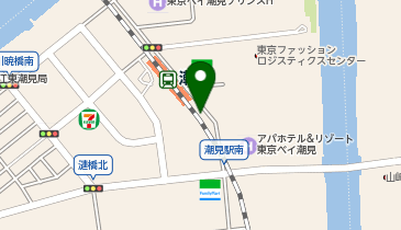H1-288.JR潮見駅高架下 (ドコモ・バイクシェア)の地図画像