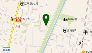H1-289.北砂7丁目団地 第4 (ドコモ・バイクシェア)の地図画像