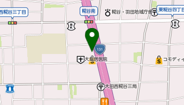 K1-242.ジーベック大鳥居アジールコート (ドコモ・バイクシェア)の地図画像