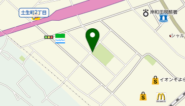 城南公園 (bikeshareポート)の地図画像